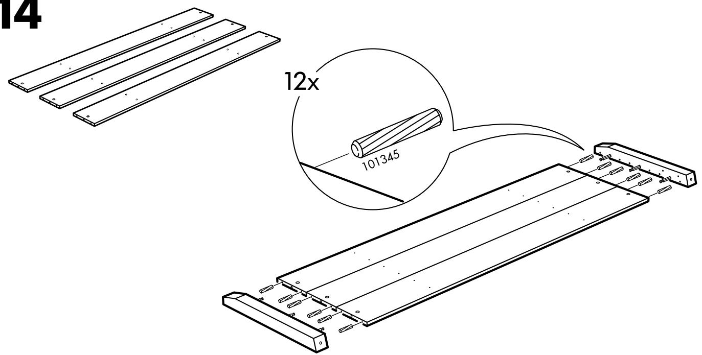 IKEA NYVOLL BETTGESTELL - NYVOLL - 39