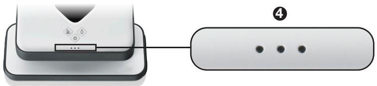 IROBOT BRAAVA 380 - Bouton Serpillière - 1