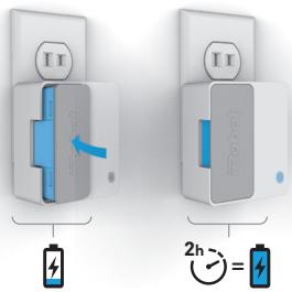 IROBOT BRAAVA JET 240 - Charger et insérer la batterie - 1