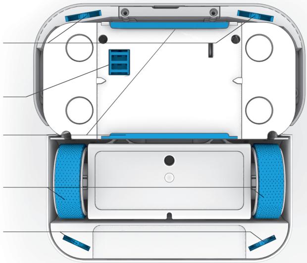 IROBOT BRAAVA JET 240 - Vuede dessous - 1