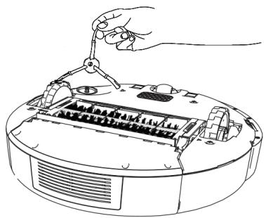 IROBOT ROOMBA 681 - Retrait de la batterie - 2