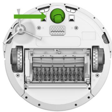 IROBOT ROOMBA 695 - Cleaning the Front Caster Wheel - 2