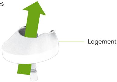 IROBOT ROOMBA 966 - Nettoyage de la roulette avant du Roomba : - 2