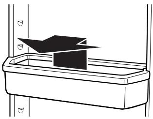 WHIRLPOOL EL88TRRWS - Pour restorer et réinstaller le balconnet : - 1