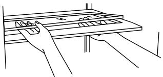WHIRLPOOL EL88TRRWS - To remove the crispers) cover: - 1