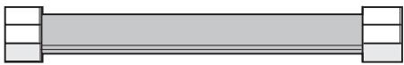 WHIRLPOOL GGG390LX - Raccord métallique flexible : - 1
