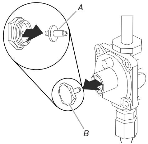 WHIRLPOOL GGG390LX - To Convert Gas Pressure Regulator - 2