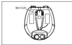 PHILIPS ACT7585 - Belt Clip (not on all versions) - 1