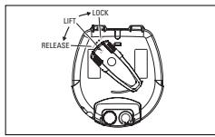 PHILIPS ACT7585 - Belt Clip (not on all versions) - 2