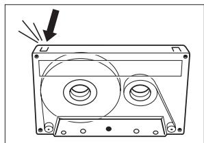 PHILIPS AZ1055 - Protection des bandes contre un effacement involontaire - 1