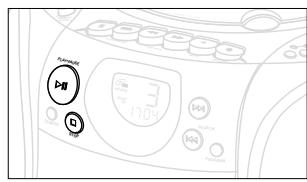 PHILIPS AZ1141 - Finding a passage within a track - 2