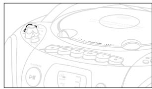 PHILIPS AZ1141 - Búsqueda de un pasaje dentro de una pista - 1