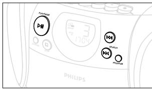 PHILIPS AZ1141 - Reviewing the programme - 2