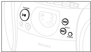 PHILIPS AZ1141 - Revisión del programa - 1
