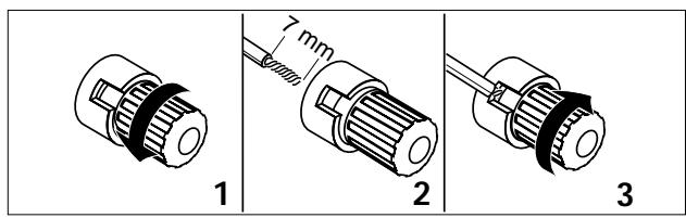 PHILIPS FR996-00S - Conexiones de los altavoces - 1