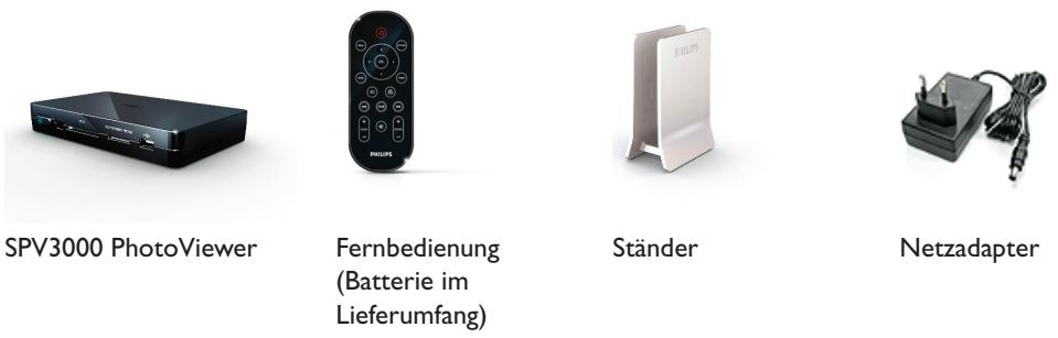 PHILIPS SPV3000 - Verpackungsinhalt - 1