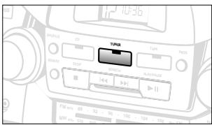 PHILIPS AZ2750 - Enregistrement de la radio - 1