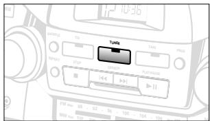 PHILIPS AZ2750 - Recording from the radio - 1