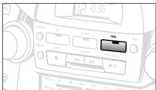 PHILIPS AZ2750 - Enregistrement: copie de la platine 2 vers la platine 1 - 1