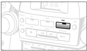 PHILIPS AZ2750 - Dubbing: Copying from deck 2 to 1 - 1