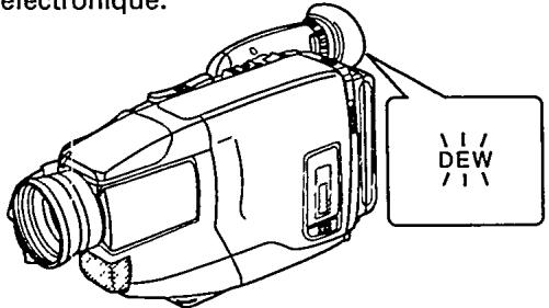 PHILIPS CAMCORDER SET M820 - CONDENSATION DE L'HUMIDITÉ - 1