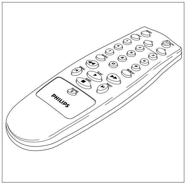 PHILIPS CDR765 - Batteries contain chemical substances; dispose of them properly. - 1