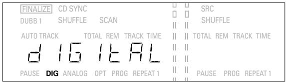 PHILIPS CDR765 - Preparing for digital recording - 1