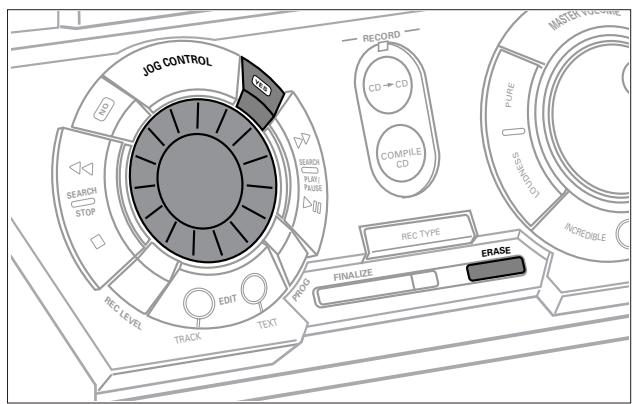 PHILIPS FWR7 - Erasing from a CDRW disc - 1