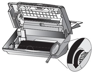 PHILIPS FAX MAGIC3 VOICE - Mise en place du film encreur - 4