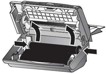 PHILIPS FAX MAGIC3 VOICE - Retrait du film encreur - 1