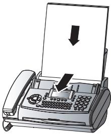 PHILIPS MAGIC3-2 VOICE - Mise en place du papier - 2