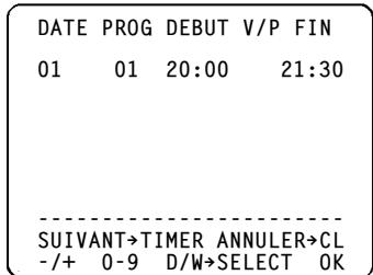 PHILIPS VR 285 - Instructions pour l'utilisateur sur l'osd - 1