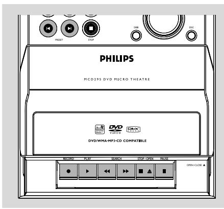 PHILIPS MCD295 - Remarque: - 1