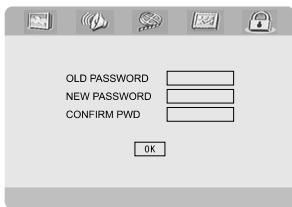 PHILIPS MCD708 - Password mode - 1