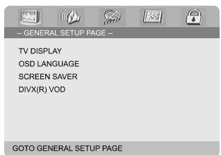 PHILIPS MCD708 - Pour quitter le menu - 1