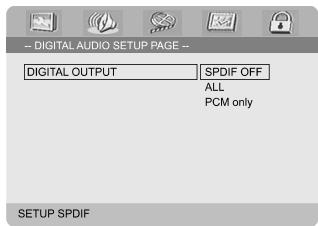 PHILIPS MCD708 - Digital audio setup - 1