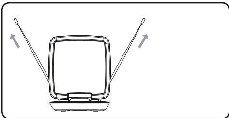 PHILIPS SDV6122 - Pour une réception VHF/FM - 1