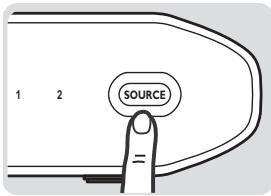PHILIPS SLV3220 - Voir un programme de TV câblé sur la TV2 - 2