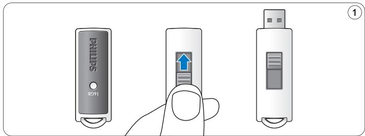 PHILIPS FM04FD25B - H μováða USB flash - 1