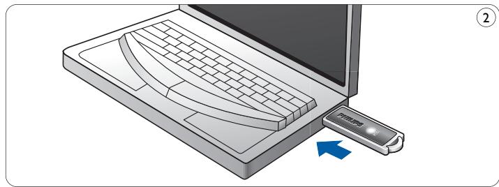PHILIPS FM04FD25B - Pamieć flash USB - 2