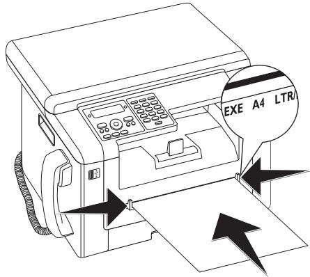PHILIPS SFF6135D - Load Paper into the Manual Paper Feed - 1