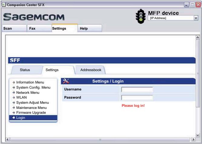 PHILIPS SFF6135D - Calling the Web Interface - 1