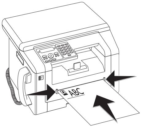 PHILIPS SFF6135D - Load Templates into the Manual Paper Feed - 1