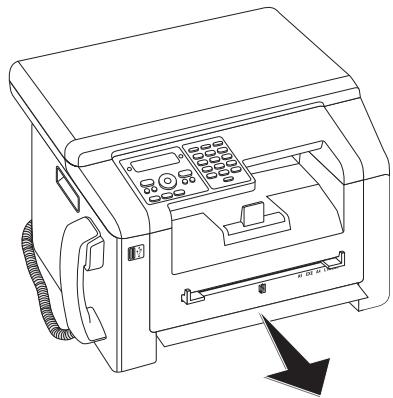 PHILIPS SFF6135D - Clearing Paper Jam in Paper Tray/Paper Feed - 2