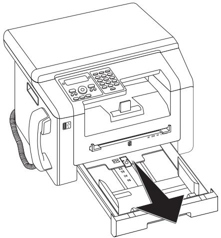 PHILIPS SFF6135D - Clearing Paper Jam in Paper Tray/Paper Feed - 1