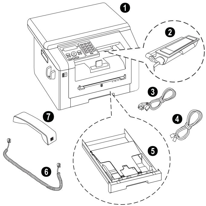 PHILIPS SFF6135D - Packing Contents - 1