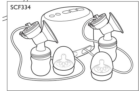 PHILIPS SCF334 - AVENT - 3