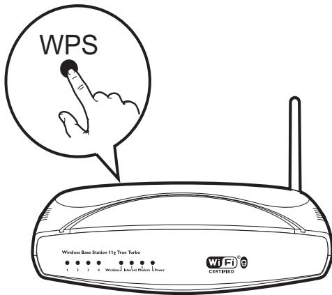 PHILIPS DS9800W/10 - ScENARIO 1: connexion à un routeur WPS-PBC - 2