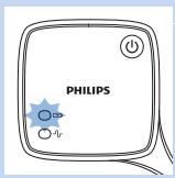 PHILIPS PR3098/00 - Anzeigesignale auf den TENS-Komponenten - 1