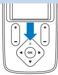 PHILIPS PR3098/00 - Locking and unlocking the remote control - 1